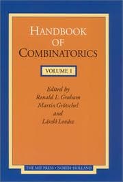 Tapa de Handbook of Combinatorics