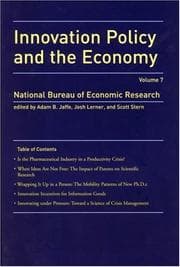 Tapa de Innovation Policy and the Economy
