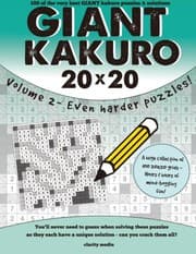 Tapa de Giant Kakuro Volume 2