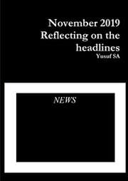 Tapa de November 2019 Reflecting on the headlines
