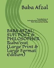 Tapa de BABA AFZAL : SUFI POET & PHILOSOPHER Ruba’iyat