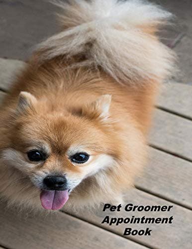 Tapa de Pet Groomer Appointment Book