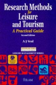 Tapa de Research Methods for Leisure and Tourism