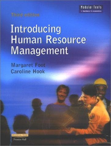 Tapa de Introducing Human Resource Management