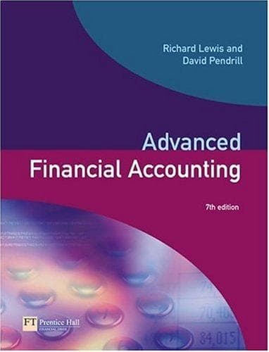 Tapa de Advanced Financial Accounting