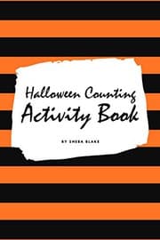 Tapa de Halloween Counting  Activity Book for Children