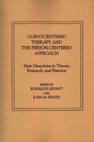 Tapa de Client-Centered Therapy and the Person-Centered Approach