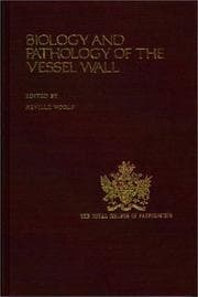 Tapa de Biology and Pathology of the Vessel Wall (Praeger Scientific)