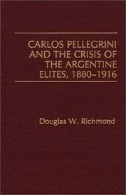 Tapa de Carlos Pellegrini and the crisis of the Argentine elites, 1880-1916