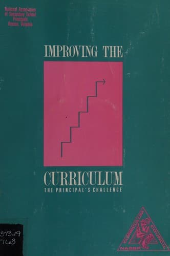 Tapa de Improving the curriculum