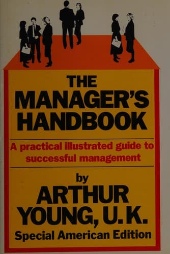 Tapa de The Manager's handbook