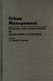 Tapa de Urban Management