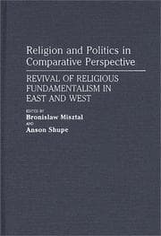 Tapa de Religion and politics in comparative perspective