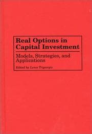 Tapa de Real Options in Capital Investment