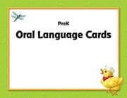 Tapa de World of Wonders Grade Pre-K Oral Language Card Set