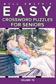 Tapa de Will Smith Easy Crossword Puzzle For Seniors - Volume 5