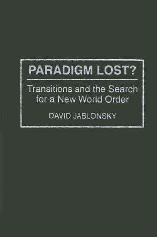 Tapa de Paradigm lost?