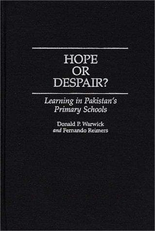 Tapa de Hope or despair?