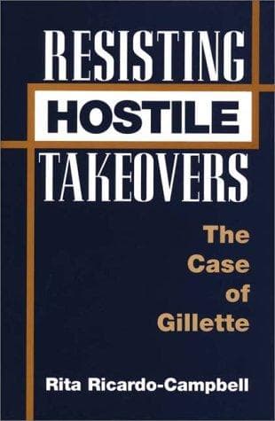 Tapa de Resisting hostile takeovers
