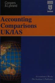 Tapa de Accounting comparisons