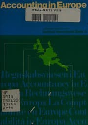 Tapa de Accounting in Europe