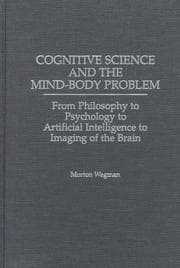 Tapa de Cognitive science and the mind-body problem