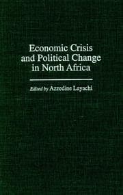 Tapa de Economic crisis and political change in North Africa