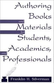 Tapa de Authoring books and materials for students, academics, and professionals