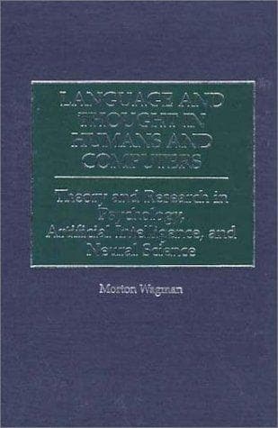 Tapa de Language and thought in humans and computers