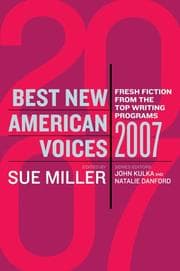 Tapa de Best new American voices 2007