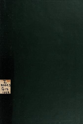Tapa de Ambrose Gwinett Bierce
