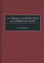Tapa de The Israel connection and American Jews