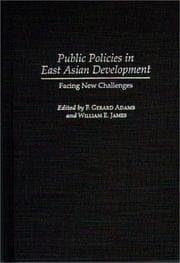Tapa de Public policies in East Asian development