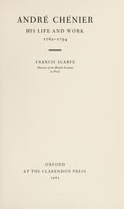 Tapa de André Chénier