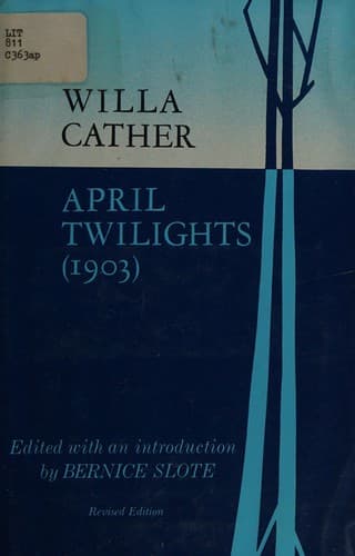Tapa de April Twilights (1903) (Revised Edition)