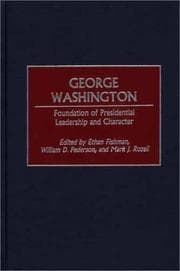 Tapa de George Washington, foundation of presidential leadership and character