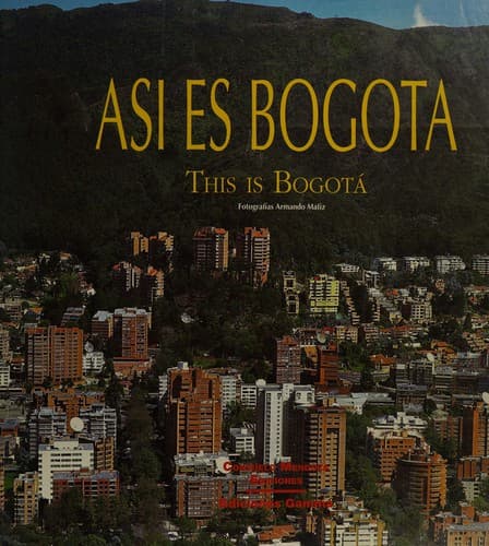Tapa de Así es Bogotá =