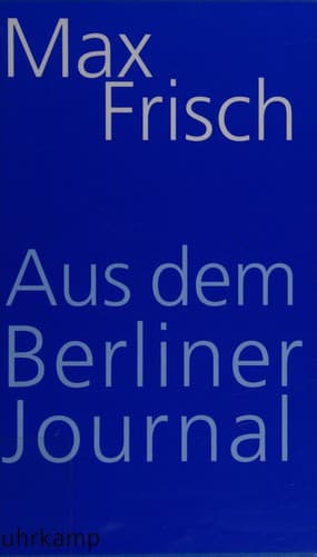 Tapa de Aus dem Berliner Journal