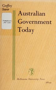 Tapa de Autralian Government Today