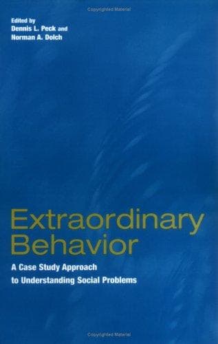 Tapa de Extraordinary behavior