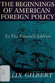 Tapa de The beginnings of American foreign policy