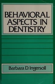 Tapa de Behavioral aspects in dentistry