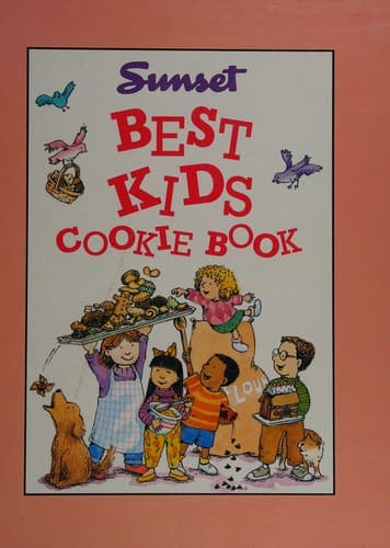 Tapa de Sunset Best Kids Cookie Book