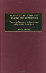 Tapa de Reasoning processes in humans and computers