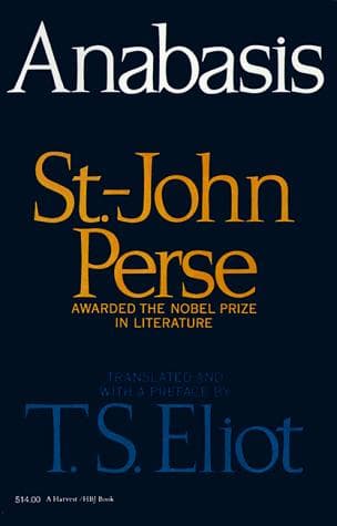 Tapa de Anabasis (A Harbinger book)