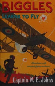 Tapa de Biggles Learns to Fly