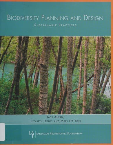 Tapa de Biodiversity planning and design