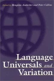 Tapa de Language universals and variation
