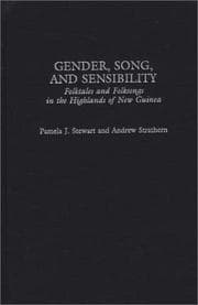 Tapa de Gender, Song, and Sensibility