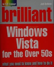 Tapa de Brilliant Microsoft Windows Vista for the over 50s